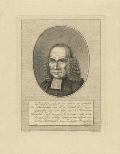 Portrait of Gualtherus Zoutmaat