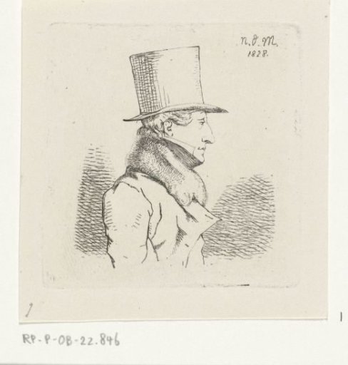 Man with a tall hat
