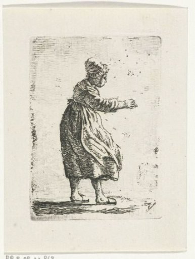 Girl with outstretched arm