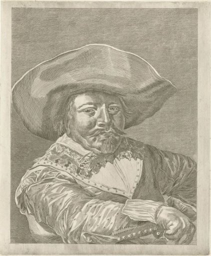 Portrait of a man in 17th-century costume