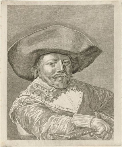 Portrait of a man in 17th-century costume