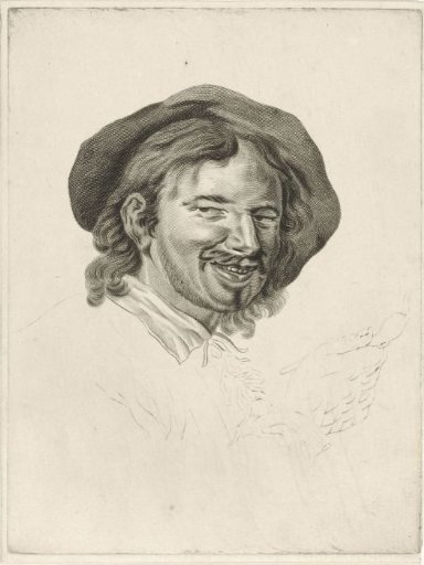 Smiling man with pipe