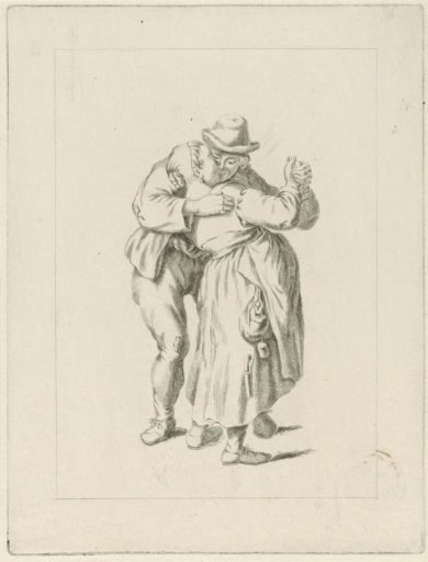 Kissing couple