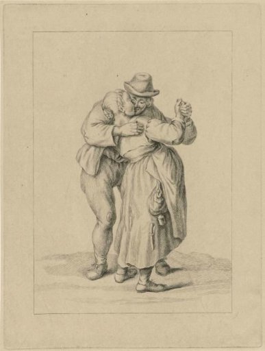 Kissing couple