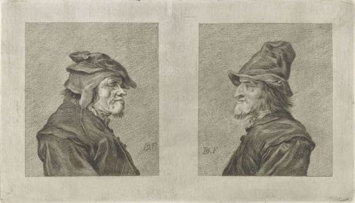 Two peasant heads