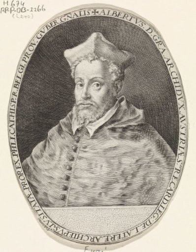 Portrait of Albert as Cardinal