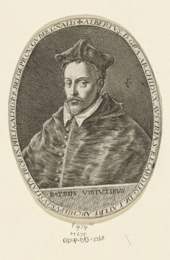 Portrait of Albert as Cardinal