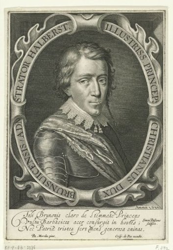 Portrait of Christian, Duke of Brunswick-Wolfenbüttel