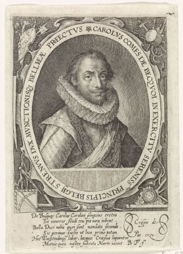 Portrait of Charles-Bonaventure de Longueval, Count of Bucquoy