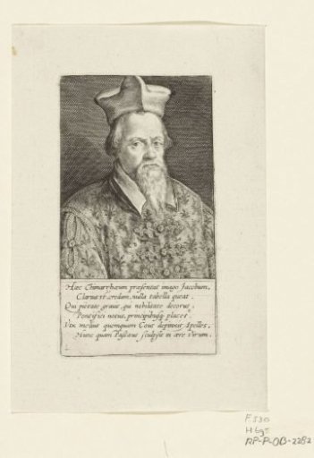 Portrait of Jacob Chimarrhaeus