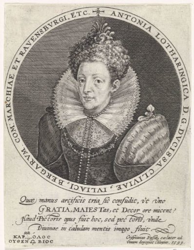 Portrait of Antoinette of Lorraine