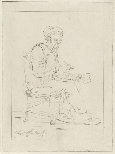 Seated pipe smoker