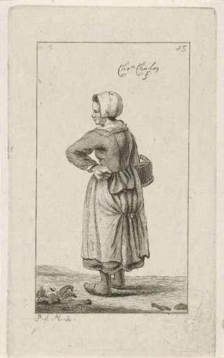 Woman with basket