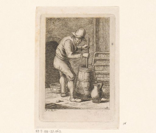 Churning man