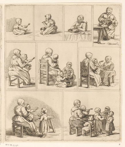 Nine Representations of Eating with a Spoon