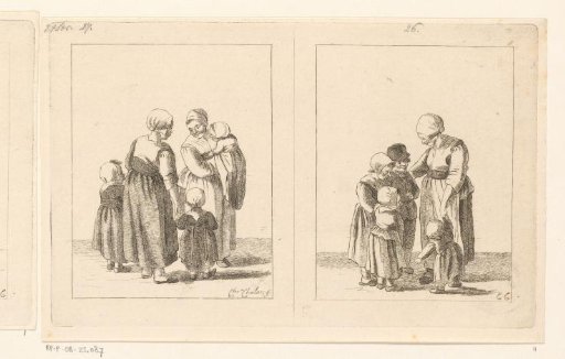 Two Representations of Children and Their Mother
