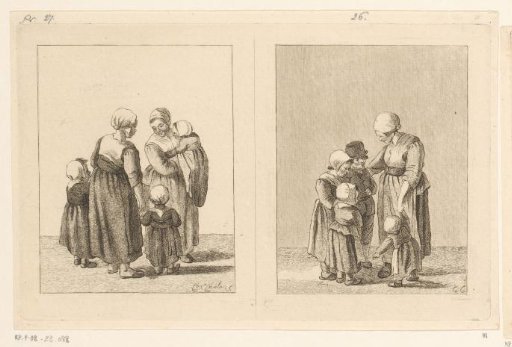 Two Representations of Children and Their Mother