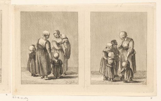 Two Representations of Children and Their Mother