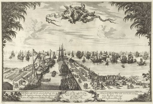 Fleet of William III at Hellevoetsluis, 28 October 1688