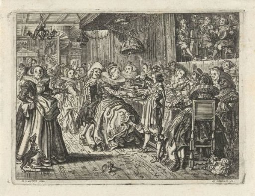 Interior with a Wedding Banquet