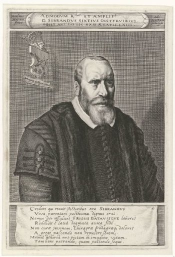 Portrait of Sibrandus Sixtius