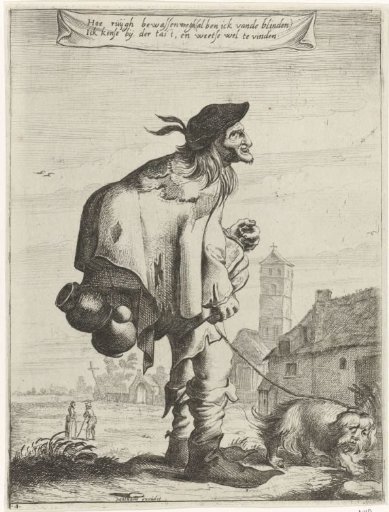 Lute Player with Dog