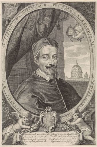 Portrait of Pope Alexander VII