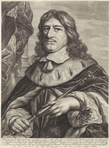 Portrait of Frederik Willem, Elector of Brandenburg