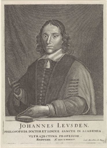 Portrait of Johannes Leusden