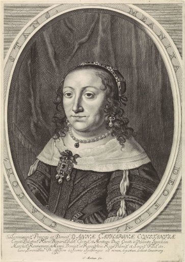Portrait of Anna Catharina Constance, Palatine Countess of Palatinate-Neuburg