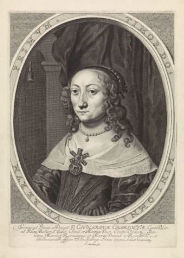 Portrait of Catherina Charlotta, Palatine Countess of Palatinate-Neuburg