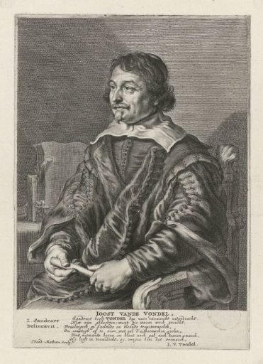 Portrait of Joost van den Vondel