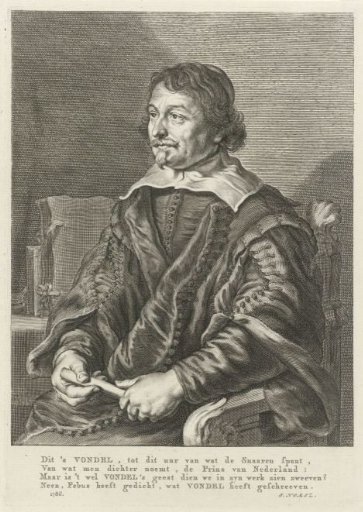 Portrait of Joost van den Vondel