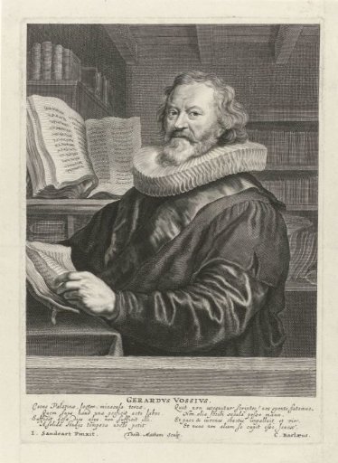 Portrait of Gerardus Joannes Vossius