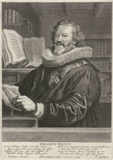 Portrait of Gerardus Joannes Vossius