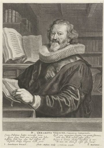 Portrait of Gerardus Joannes Vossius