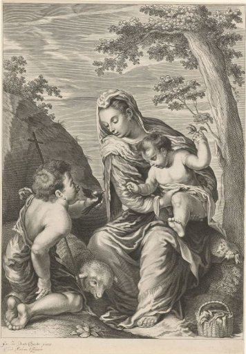 Mary with Child and John the Baptist