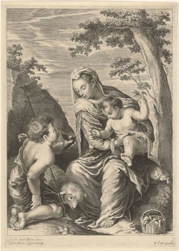 Mary with Child and John the Baptist