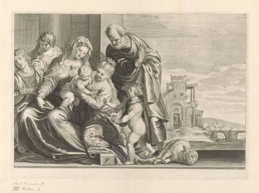 Holy Family with St. Catherine and John the Baptist
