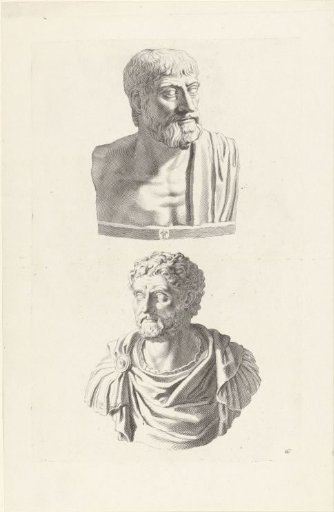 Busts of Pindar and Antoninus Pius