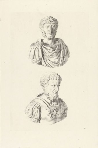 Busts of Gallienus and Macrinus