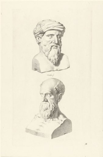 Busts of Antisthenes and Cleisthenes
