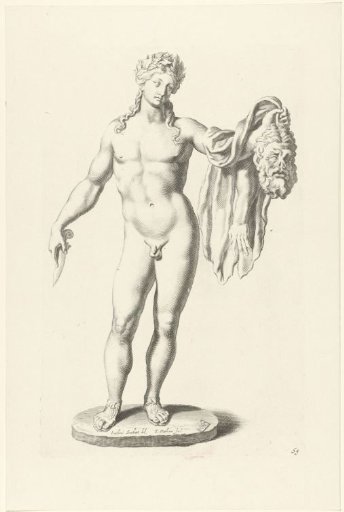 Statue of Apollo with the Skin of Marsyas