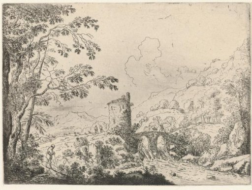 Landscape with a Bridge and a Tower
