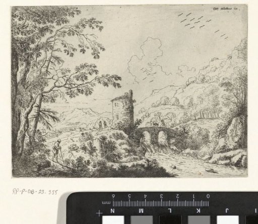 Landscape with a Bridge and a Tower