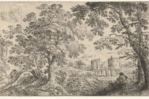 Landscape with a Fisherman