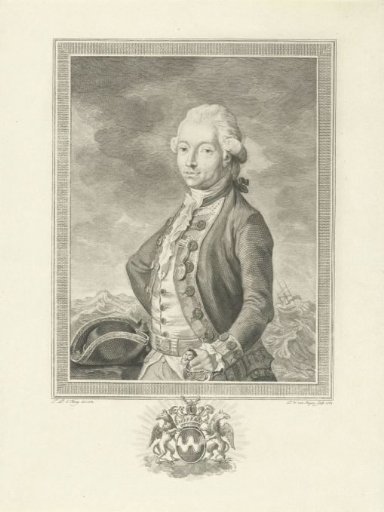 Portrait of Captain Louis Marie Count van Welderen