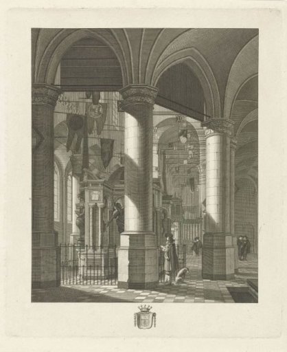 Effigy tomb of William I of Orange in the New Church in Delft