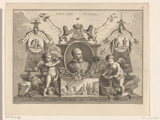 Allegorical portrait of Pieter Adriaansz. van der Werff