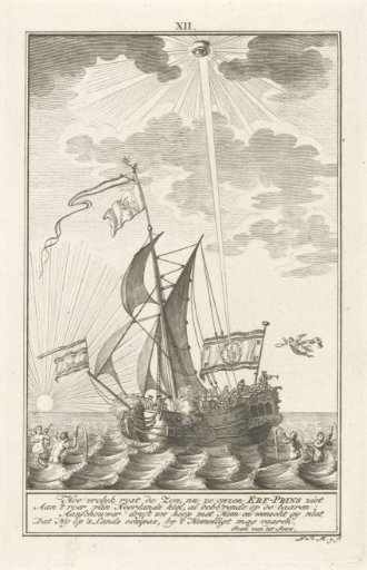Decoration at the house of Mr. Joan van der Souw in Amsterdam, 1766